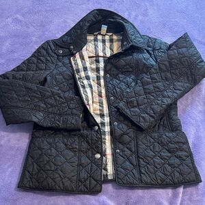 Burberry Quilted Black Jacket medium